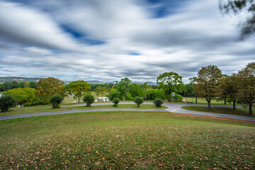 Freizeitpark Rheinaue Bonn (Langzeitbelichtung)