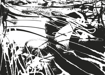 Grunge texture featuring urban dust, distress grain, and splattered details. Easy-to-use overlay for adding grungy, rough, or aged effects to posters and design projects