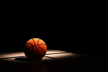 Basketball Background Image with Window Light