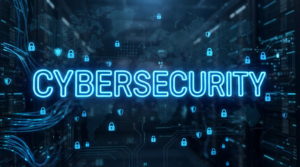 Cybersecurity solutions protecting global data, ensuring digital safety in a connected modern world for business