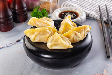 Japanese cuisine stuffed dumplings Gyoza