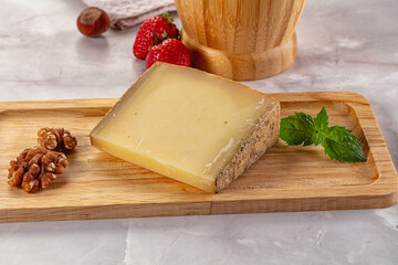 Gourmet hard aged yellow cheese