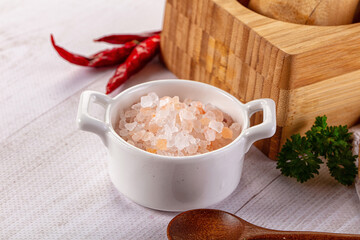 Himalaya pink salt for cooking