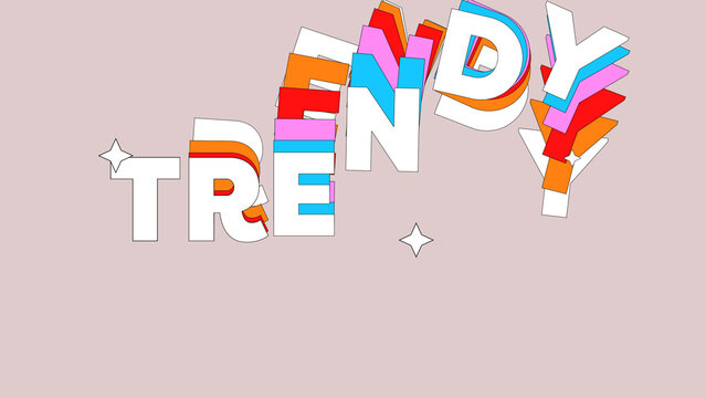 Typography Kinetic Color 33