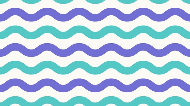 Aqua and lavender colored wave pattern background graphic