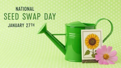 Celebrate National Seed Swap Day on January 27th