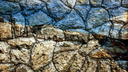 old stone wall