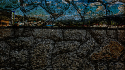 stone wall background