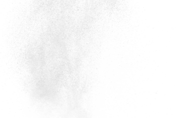 a white flying snow on the transparent background