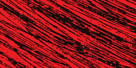 Halloween grunge line texture, horror, bloody damaged red and black background.