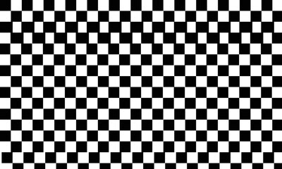 Fototapeta premium Checkered background seamless pattern. Vector illustration