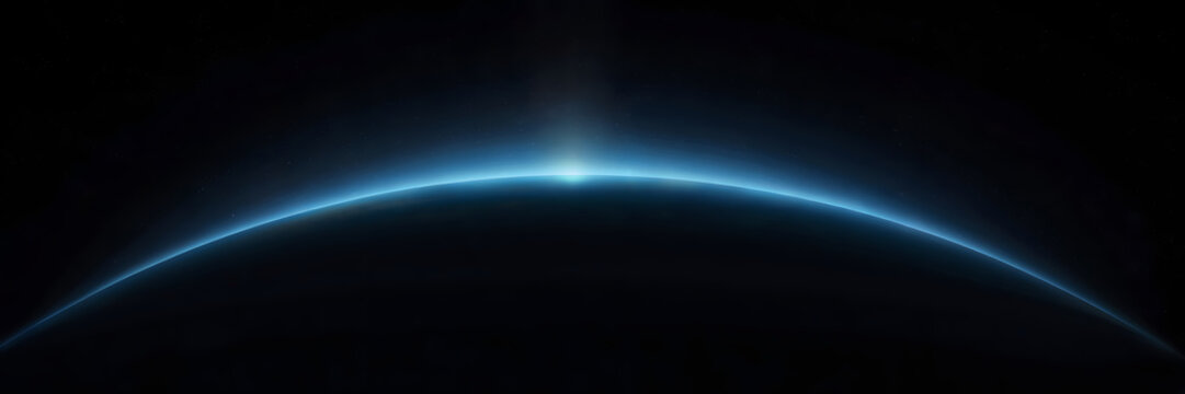 space view inspiring innovation and futuristic projects