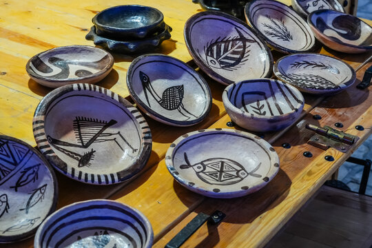 The artisanal pottery of Sejnane womens, Tunisia