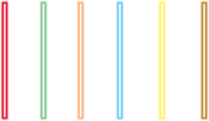 colorful light shadow isolated on white png