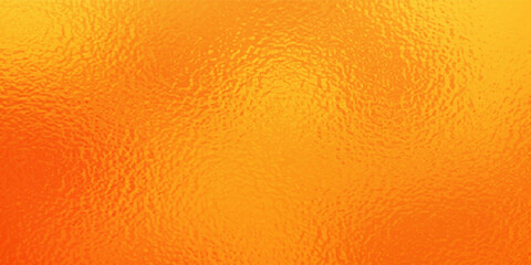 Amber colored hologram foil texture. Bright abstract background. Frosted glass texture.