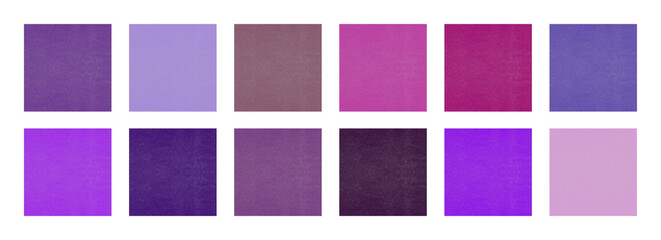 Velvety shades of purple and lilac blend in a sophisticated palette, inspiring feelings of elegance, imagination, and quiet contemplation, ideal for branding or design. the color palette
