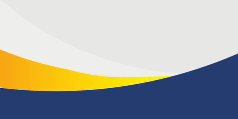 Blue orange and white modern curve background.