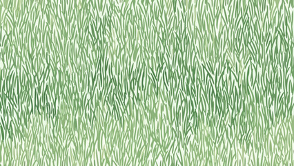 Green grassy field illustration A vibrant depiction of lush, textured blades for design
