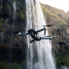 Drone Close-Up High-Quality Dramatic Aerial Shot