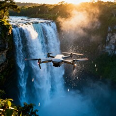 Drone Close-Up High-Quality Dramatic Aerial Shot