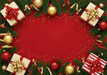 Festive Christmas Gift Frame