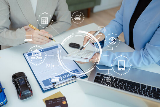 Closeup a car key and money for loan credit financial, lease and rental concept.