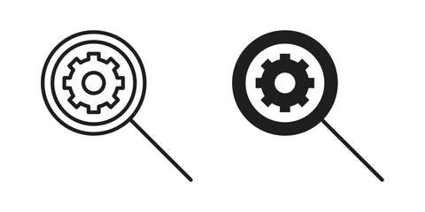 Due diligence icon template color editable. for graphic and web design.