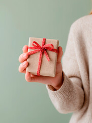 gift boxes on a uniform background