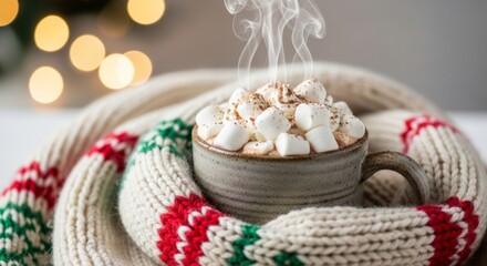 christmas cookies and coffee