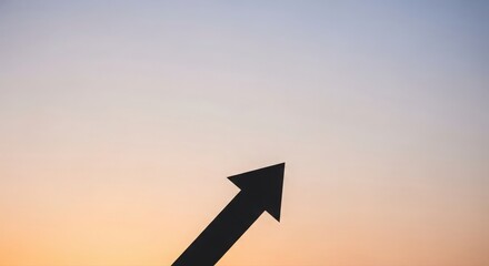 Dramatic image reflecting hope and ambition, Symbol of forward movement towards success and positivity