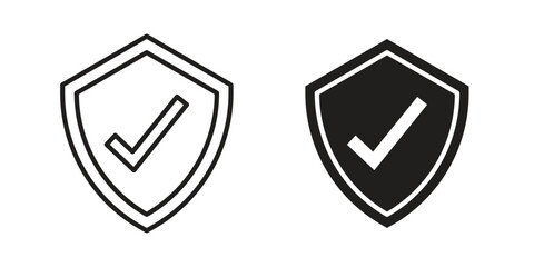 Reliable icon template color editable. for graphic and web design.