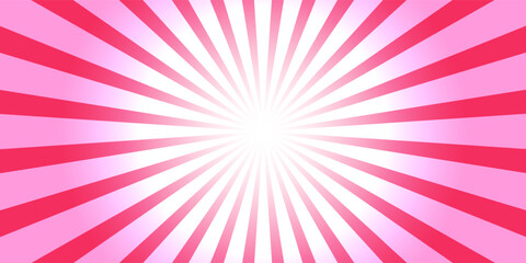 Fototapeta premium Pink gradient radiation Background illustration