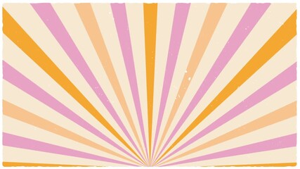 Retro sunburst starburst vintage radial gradient colorful - Powered by Adobe