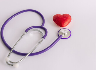 Heart prevention health cardiology stethoscope medical care wellness risk check doctor cardio