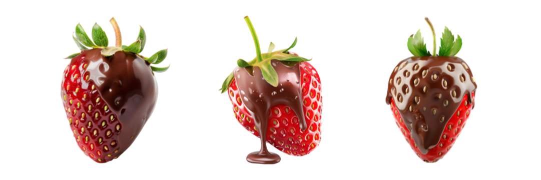 Chocolate covered strawberries, a delectable treat for any time of year