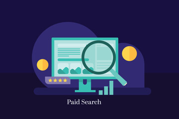 Businesses use paid search marketing campaigns to drive traffic from search engine, increasing website sales and conversions.
