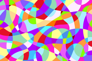 曲線のモザイク 1-10