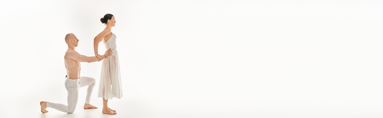 Dynamic performance showcases young acrobatic talent in stunning, vivid presentation