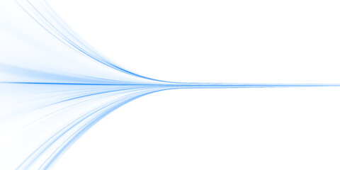 Fototapeta premium PNG glowing color streaks curve and twist across a transparent background. Vector neon lines flow with motion, forming dynamic trails. Bright arcs and lines show speed and energy.