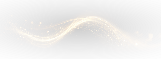 Golden swirling brush strokes with glittering ornamental patterns, elegant hand-drawn calligraphy, festive metallic elements, and luxury abstract curves for Christmas or holiday invitations png.