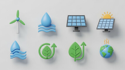 Eco friendly energy sources renewable power generation sustainability resources for future generation