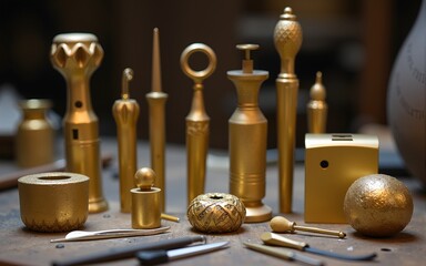 Objects: Goldsmithing tools. High quality