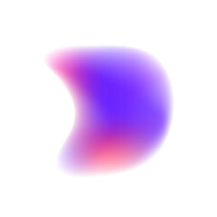 Abstract liquid color mesh with smooth gradient transitions, vector illustration. Holographic blobs creating soft neon aura. PNG included for creative use.