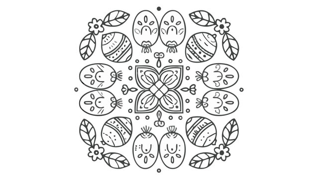 Vibrant overhead perspective banner design featuring a delightful doodle illustration with a mix of bold colors and clean typography perfect for advertisements and promotional materials