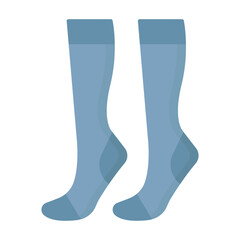 Compression Socks Vector icon which can easily modify or edit