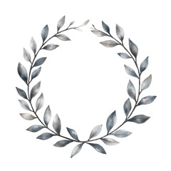 Ultra-Detailed Metallic Botanical Silhouette Watercolor Clipart with Gold, Silver, Rose Gold, Teal, Holographic & Chrome Foil Highlights on Transparent Background &ndash; Elegant Floral Leaf & Flower