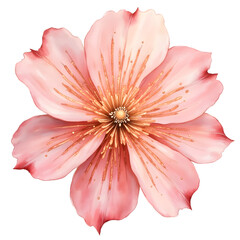 Ultra-Detailed Metallic Botanical Silhouette Watercolor Clipart with Gold, Silver, Rose Gold, Teal, Holographic & Chrome Foil Highlights on Transparent Background &ndash; Elegant Floral Leaf & Flower