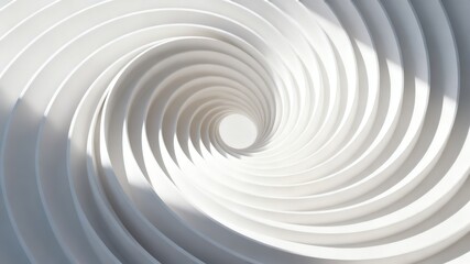 Fototapeta premium Soft minimalist abstract geometric background with fluid arcs and lines, futuristic design for tech branding, UI, business presentation, and modern decor. 