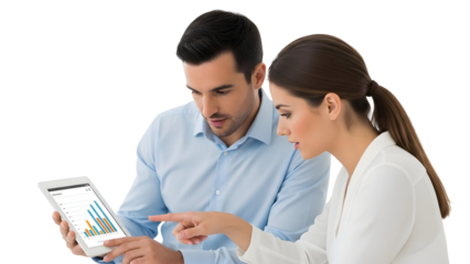 Analyzing Business Data Teamwork with Digital Charts and Analytics