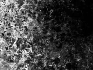 あばたのあるインク染みの質感